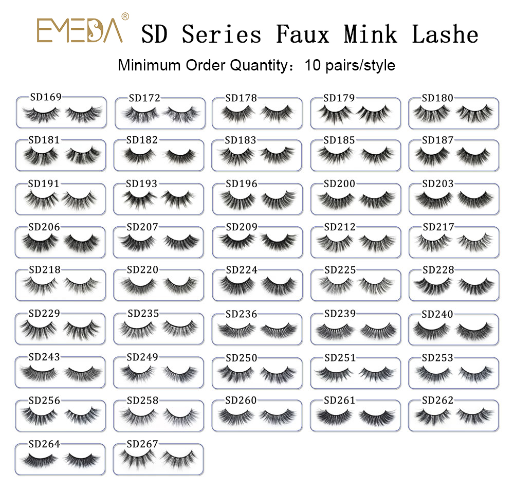 best faux mink lashes SD usa -PX